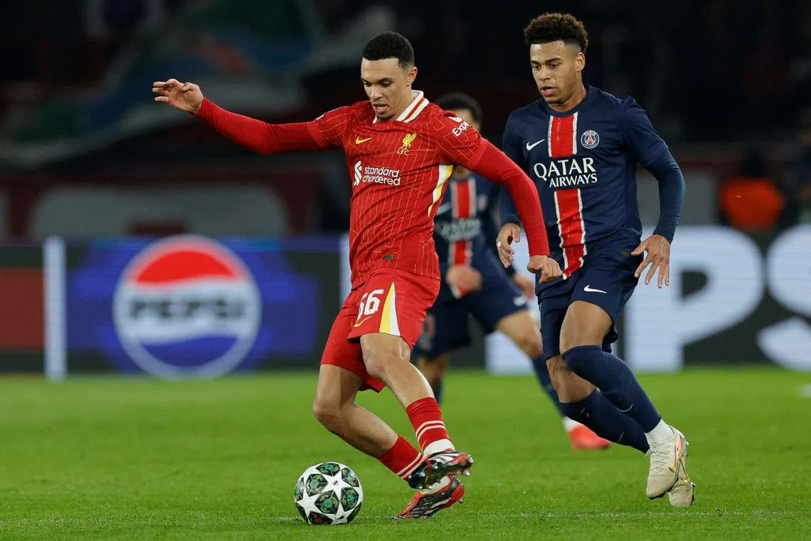 Trent Alexander-Arnold (left) joined the Reds 20 years ago as a six-year-old and has gone on to win a clean sweep titles.
