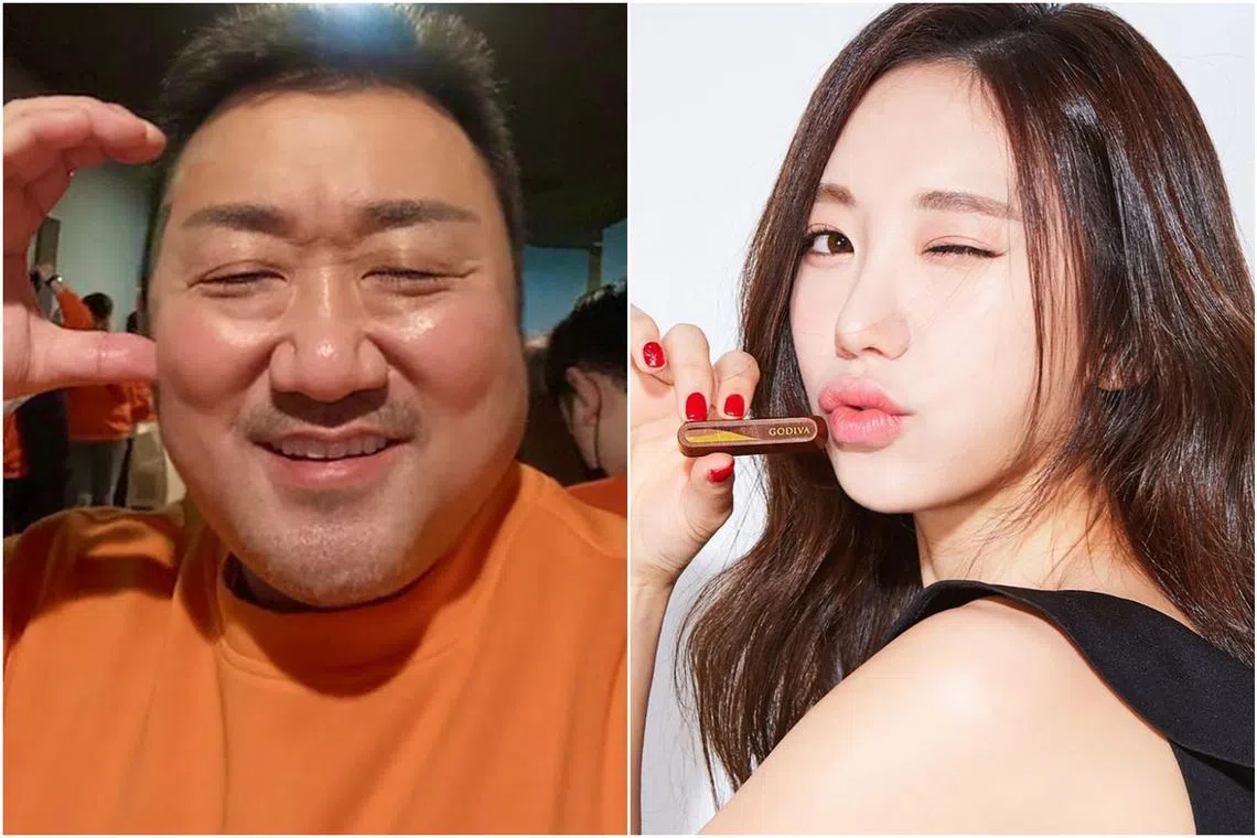 Korean-American action star Ma Dong-seok and South Korean television personality-fitness trainer Ye Jung-hwa went public with their relationship in 2016. 