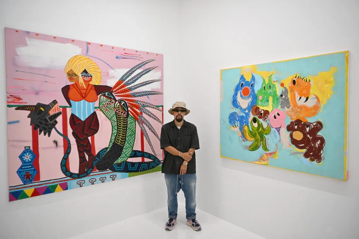 WOAW Gallery Founder Kevin Poon at his gallery in 10 January 2023. /A preview of WOAW Gallery ahead of its Singapore opening on 12 Jan.