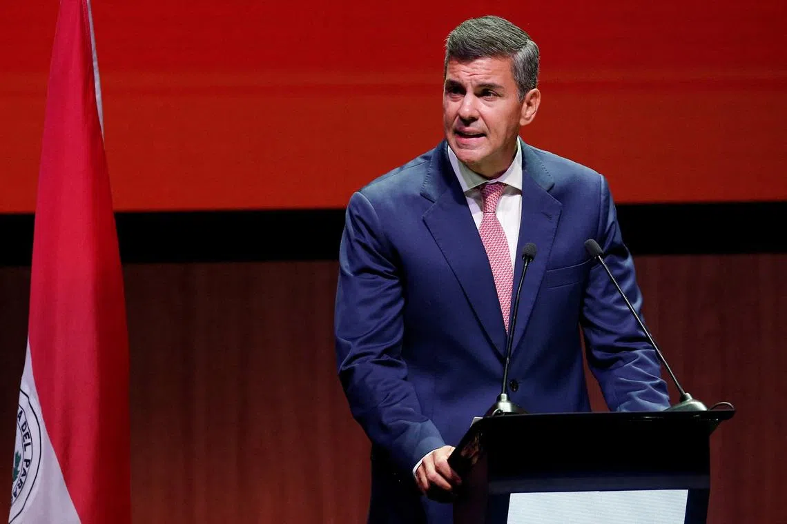 Paraguay president to visit Taiwan in May amid China pressure