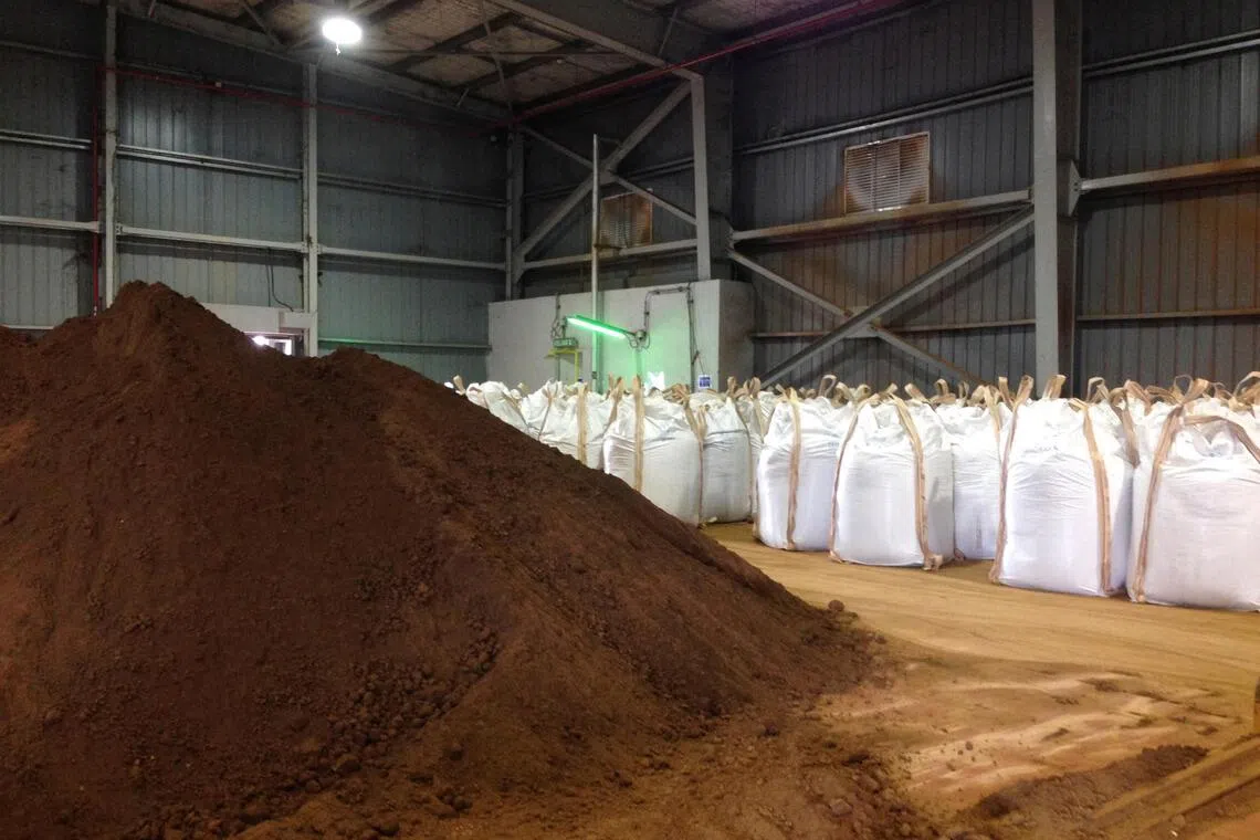 Rare earths extracted from Mount Weld Western Australia are partially purified and the concentrate is then shipped 5,000 miles to the Lynas' facility in Kuantan, Malaysia 