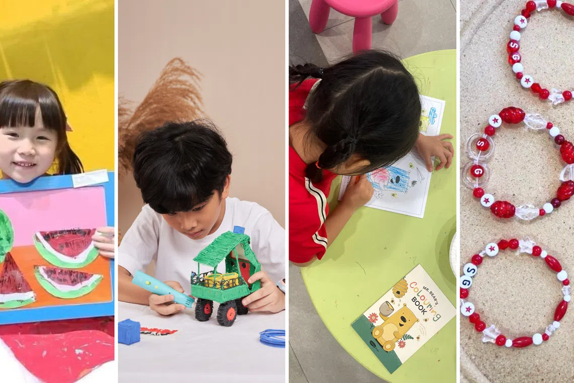 From designing your own customised beaded bracelets to interactive storytelling where kids dress up as Samsui women and hawkers, your family will find plenty of hands-on National Day activities at Great World in August. 
