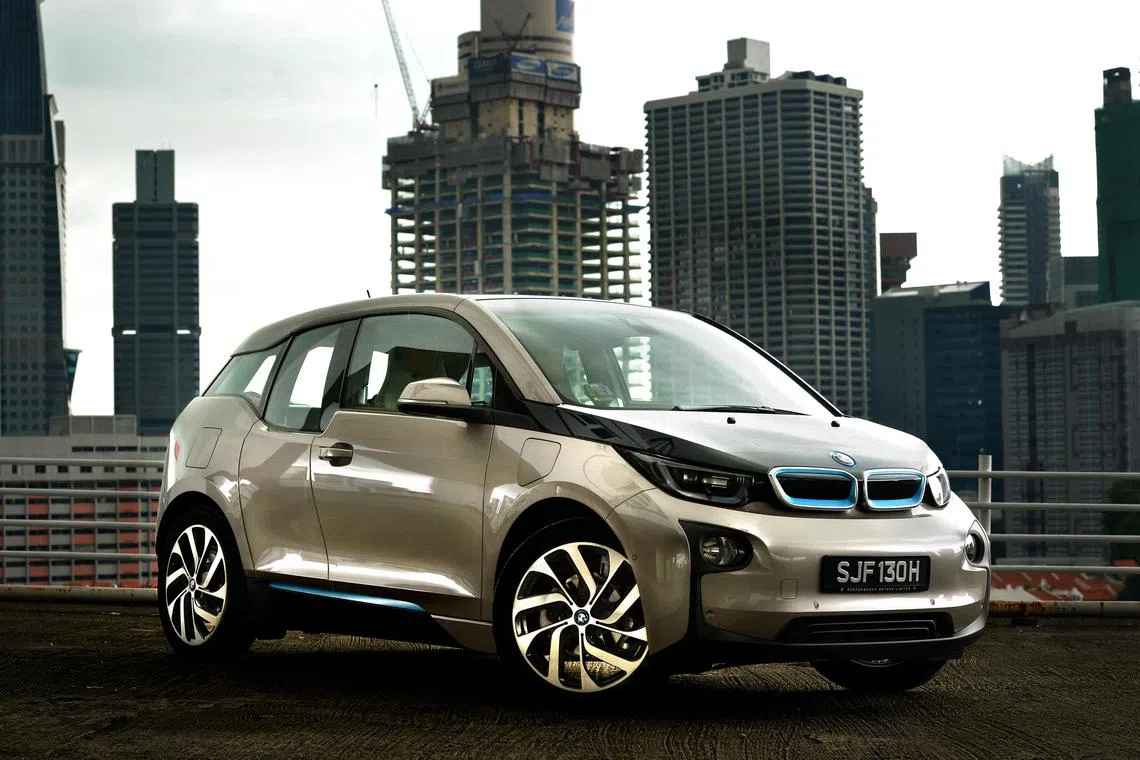 Hybrid EV: Cars like the BMW i3 are essentially electric vehicles but has an engine to charge up the batteries. 
