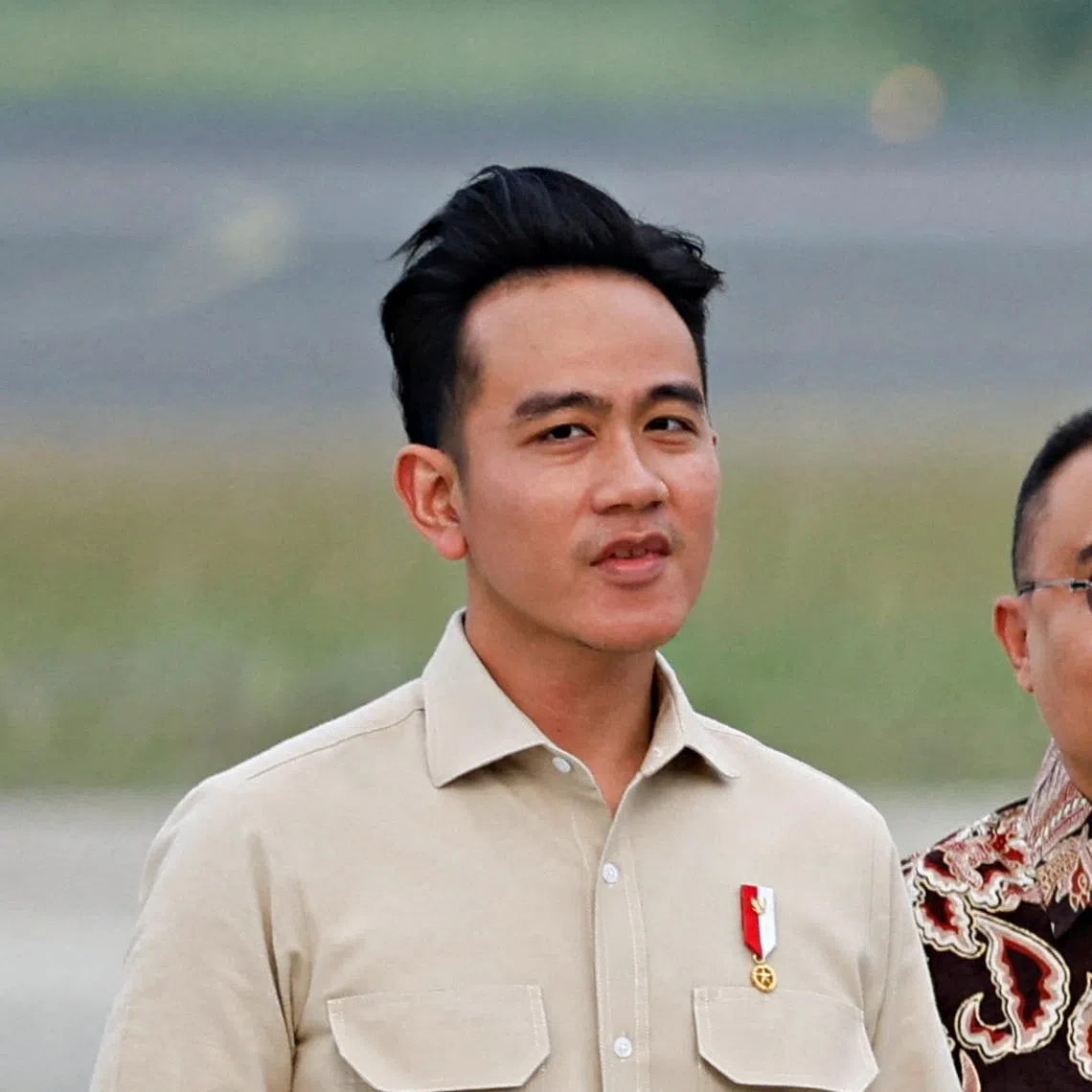 Political observers said Mr Gibran’s (left) assignment should also be viewed through the lens of internal power dynamics within the Prabowo administration.