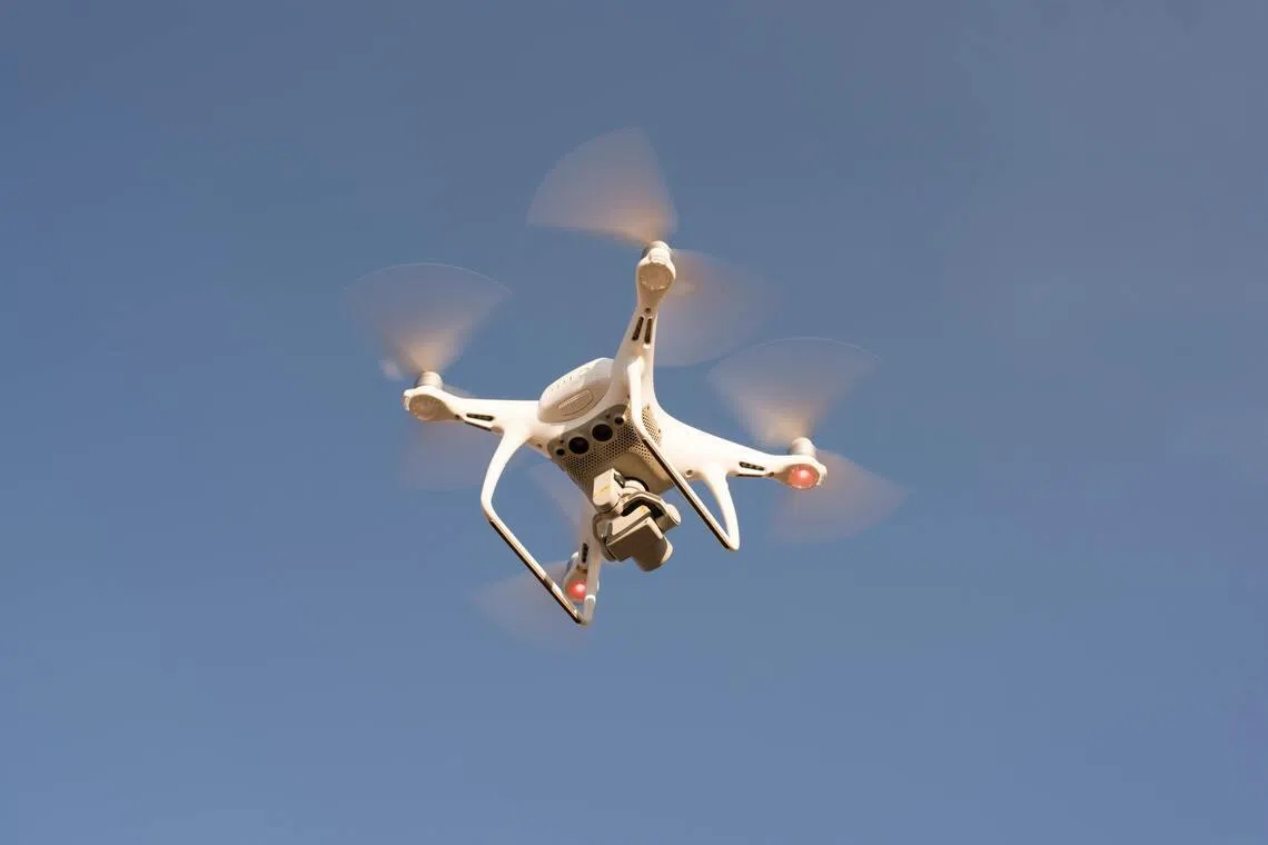 He said 200 traffic offences could be detected using drones in just 45 minutes.