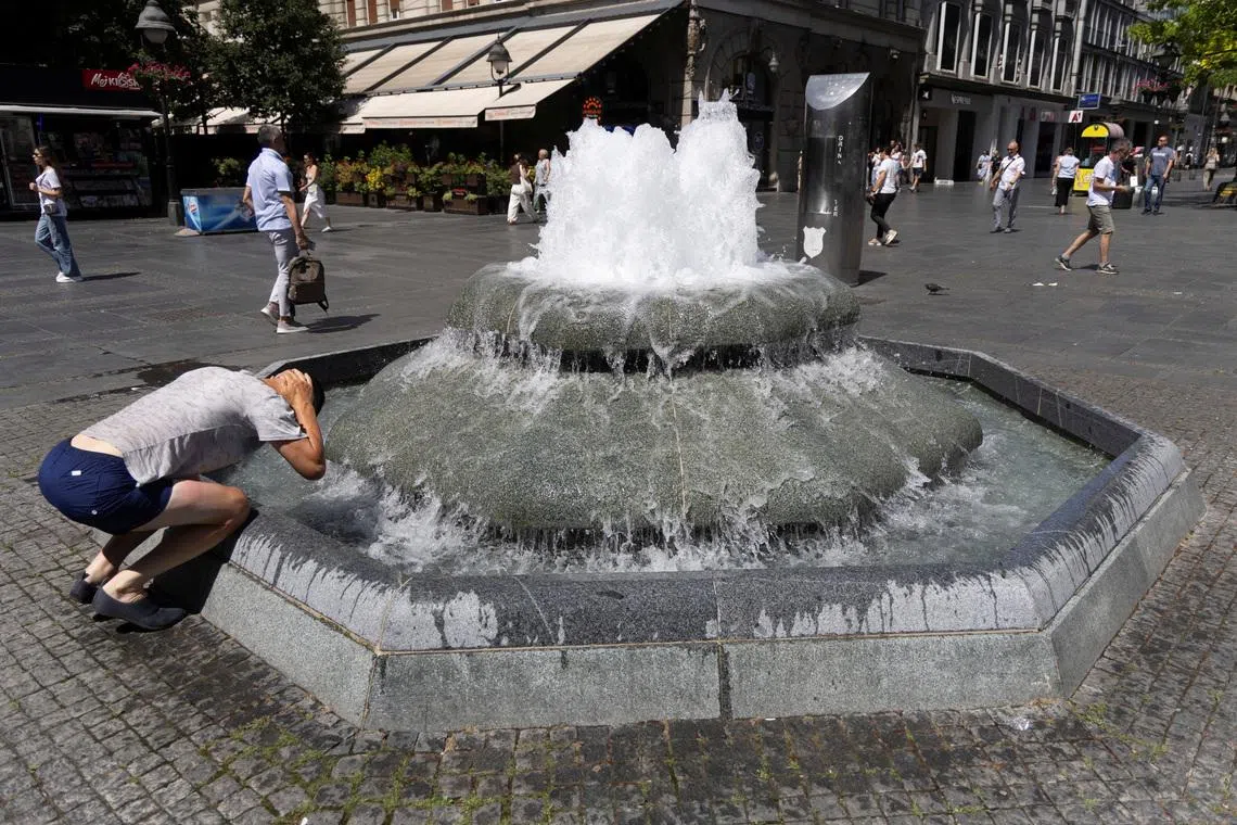 Italy and Balkans hit by heatwave as wildfire fears rise
