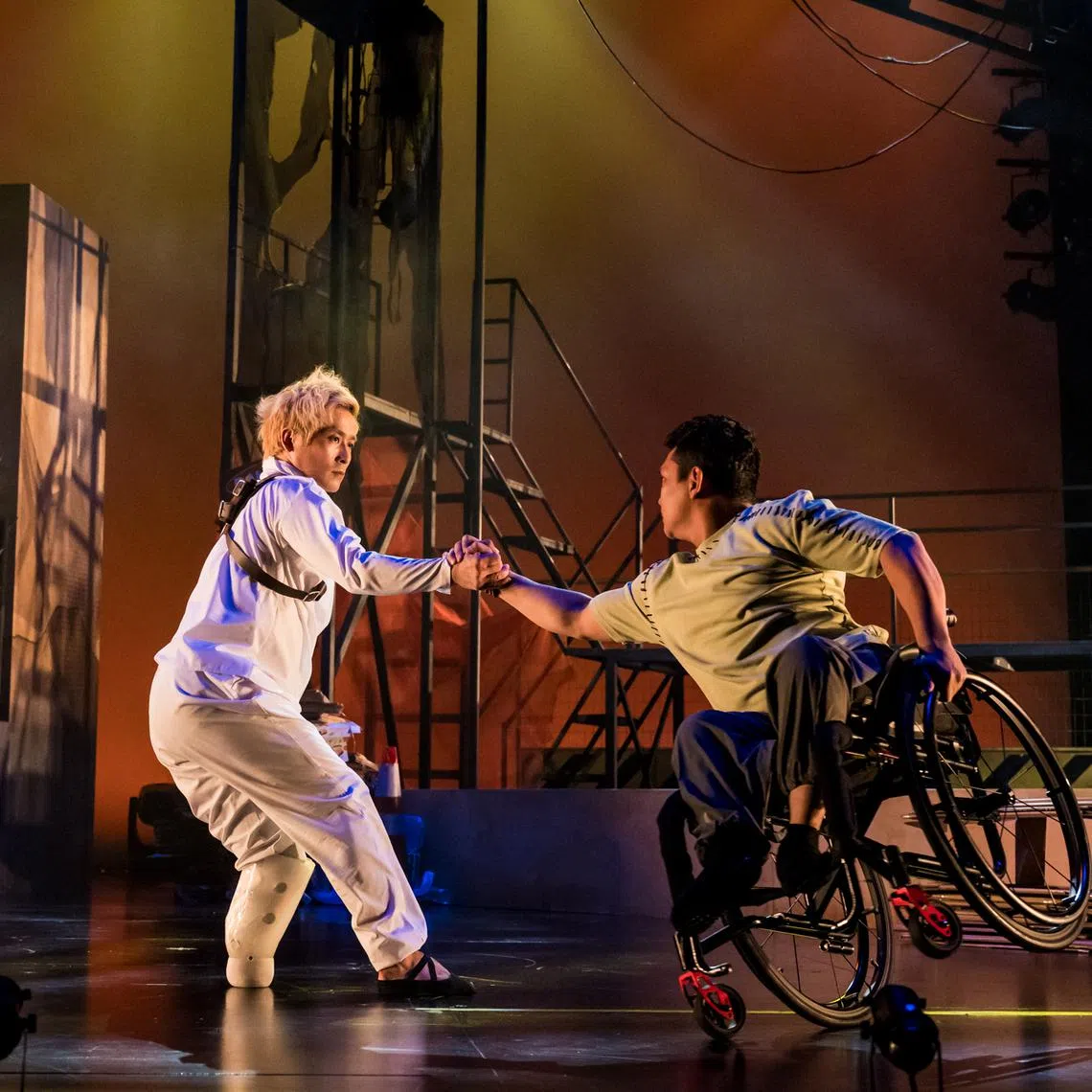  The clear artistic vision of producer Audrey Perera and artistic director Remesh Panicker wove together film, dance, music and access tools such as creative captioning into a cohesive story.