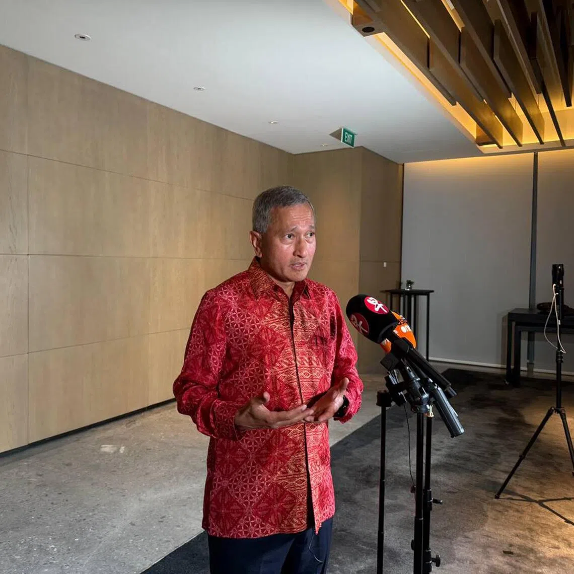 Foreign Minister Vivian Balakrishnan said the task force would facilitate information-sharing and help authorities in both countries carry out their work within their respective jurisdictions.
