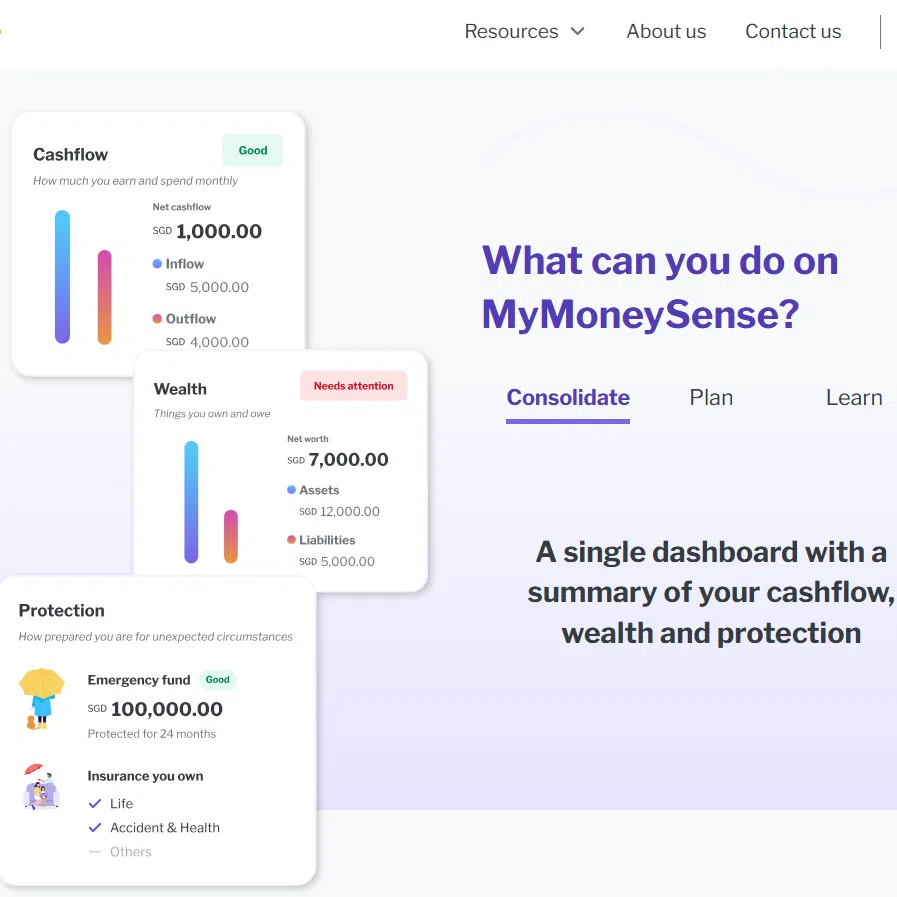 MyMoneySense is not to be confused with MoneySense, Singapore’s national financial education programme.