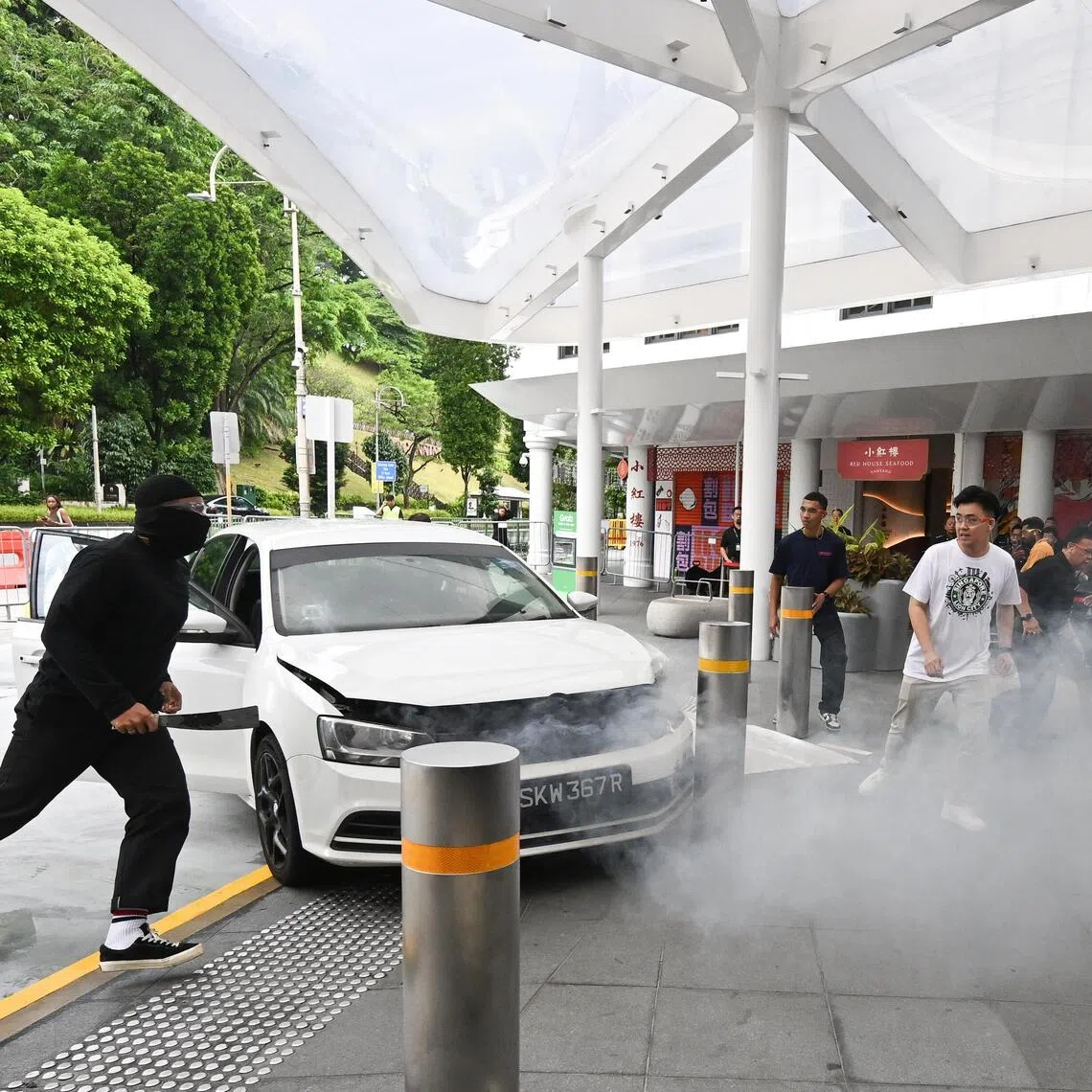 Exercise Heartbeat participants at CQ @ Clarke Quay on Nov 3.