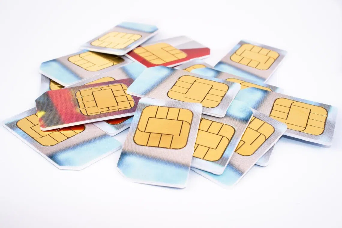 The suspects allegedly purchased SIM cards in bulk and were offered between $15 and $20 per registered card.