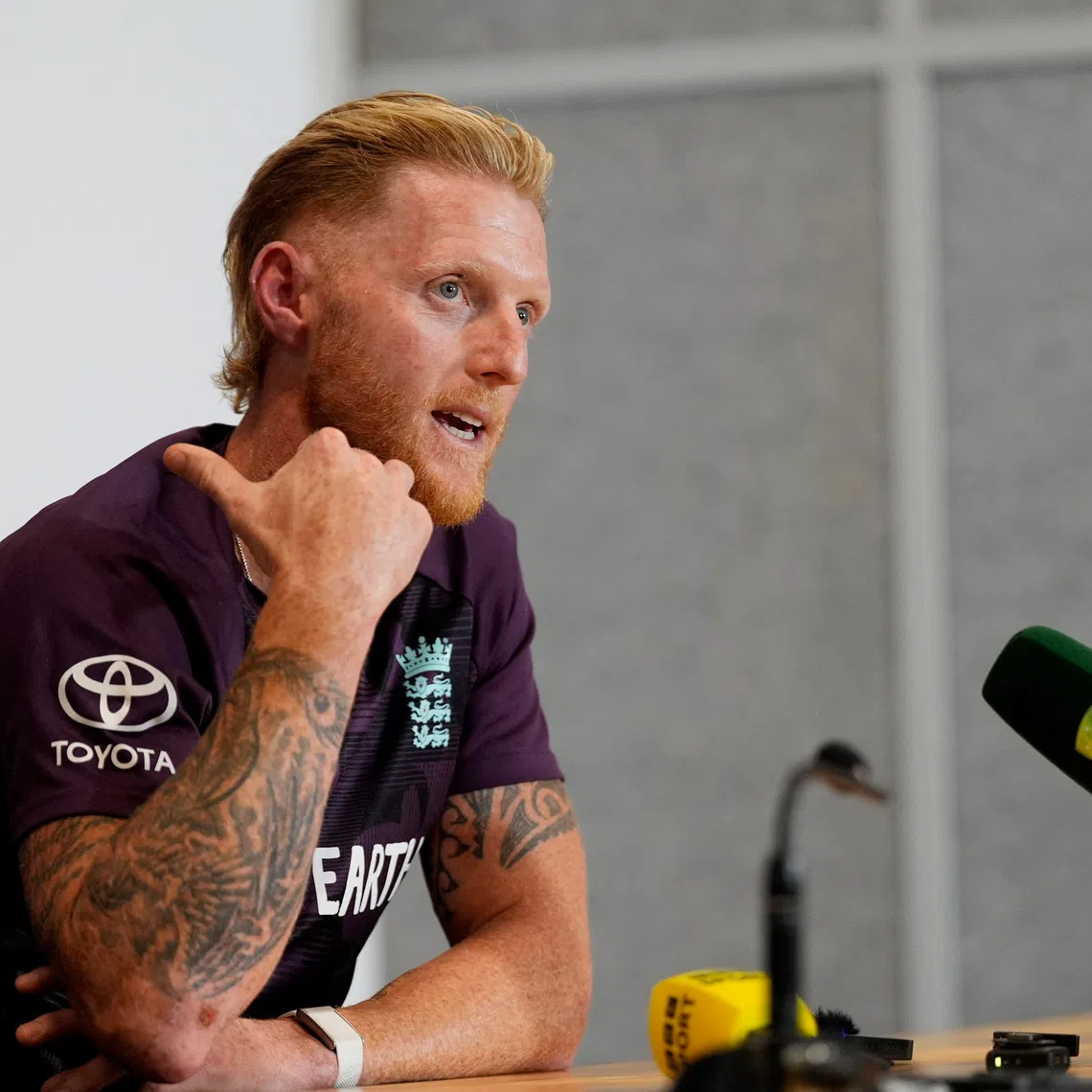 Cricket - The Ashes - Australia v England - Third Test - Adelaide Oval, Adelaide, Australia - December 21, 2025 England's Ben Stokes during a press conference after the match REUTERS/Asanka Brendon Ratnayake