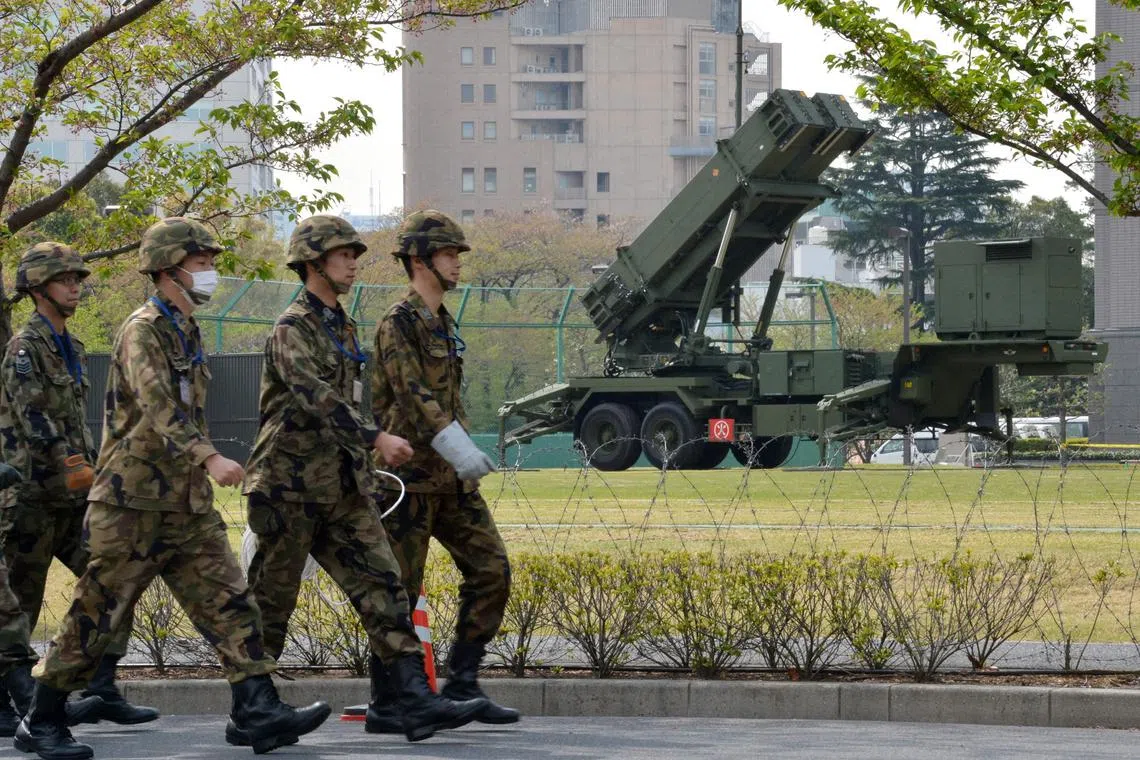 Japan unveiled in 2022 a five-year military expansion plan as a deterrence against China.