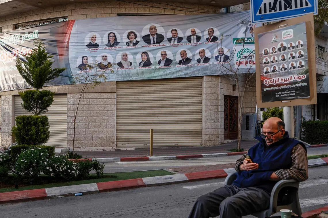 Palestinians to vote in first elections since Gaza war