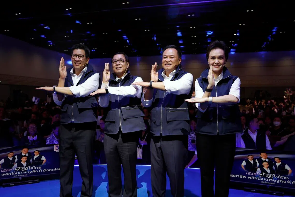Thai PM Anutin’s core Cabinet team intact after ‘blue wave’ vote