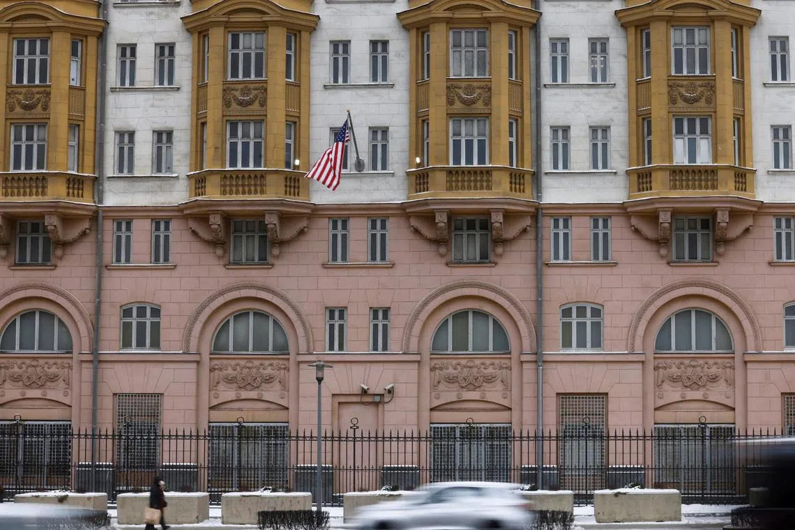 Two US embassy staff are being expelled for allegedly “liaising” with Robert Shonov, a former US consulate worker accused by Moscow of spying.