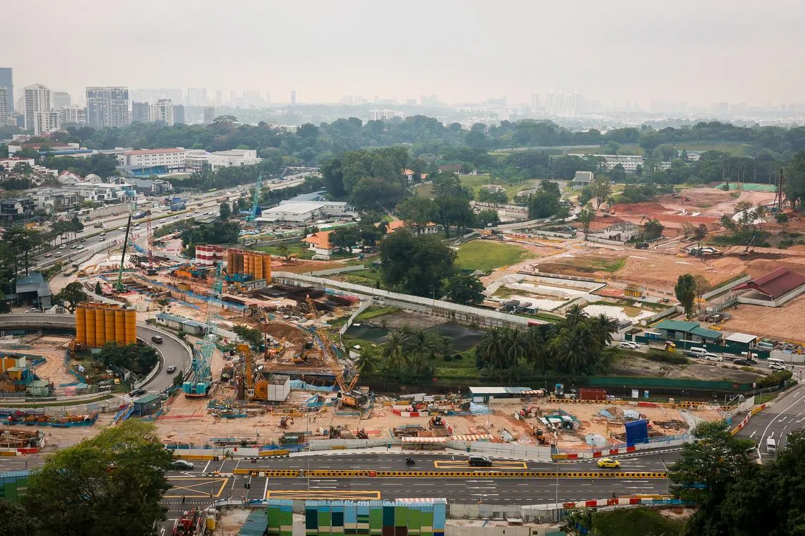 The 33ha housing estate on the site of the Old Police Academy will house about 5,000 flats in six BTO projects.
