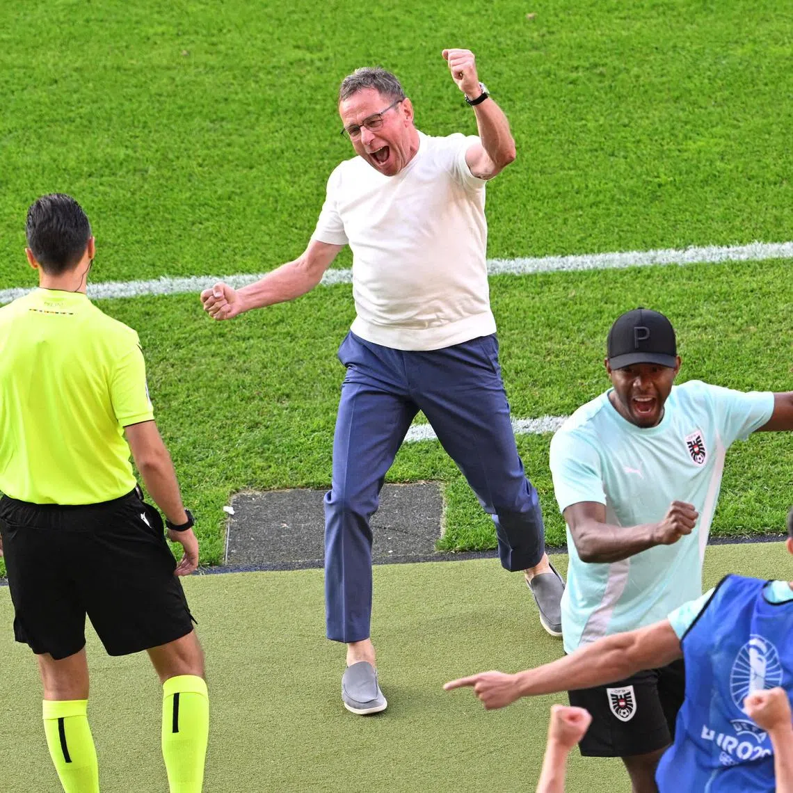 Austria coach Ralf Rangnick and non-playing captain David Alaba pleased with their 3-2 Euro 2024 victory over the Netherlands as it secured them top spot in Group D.