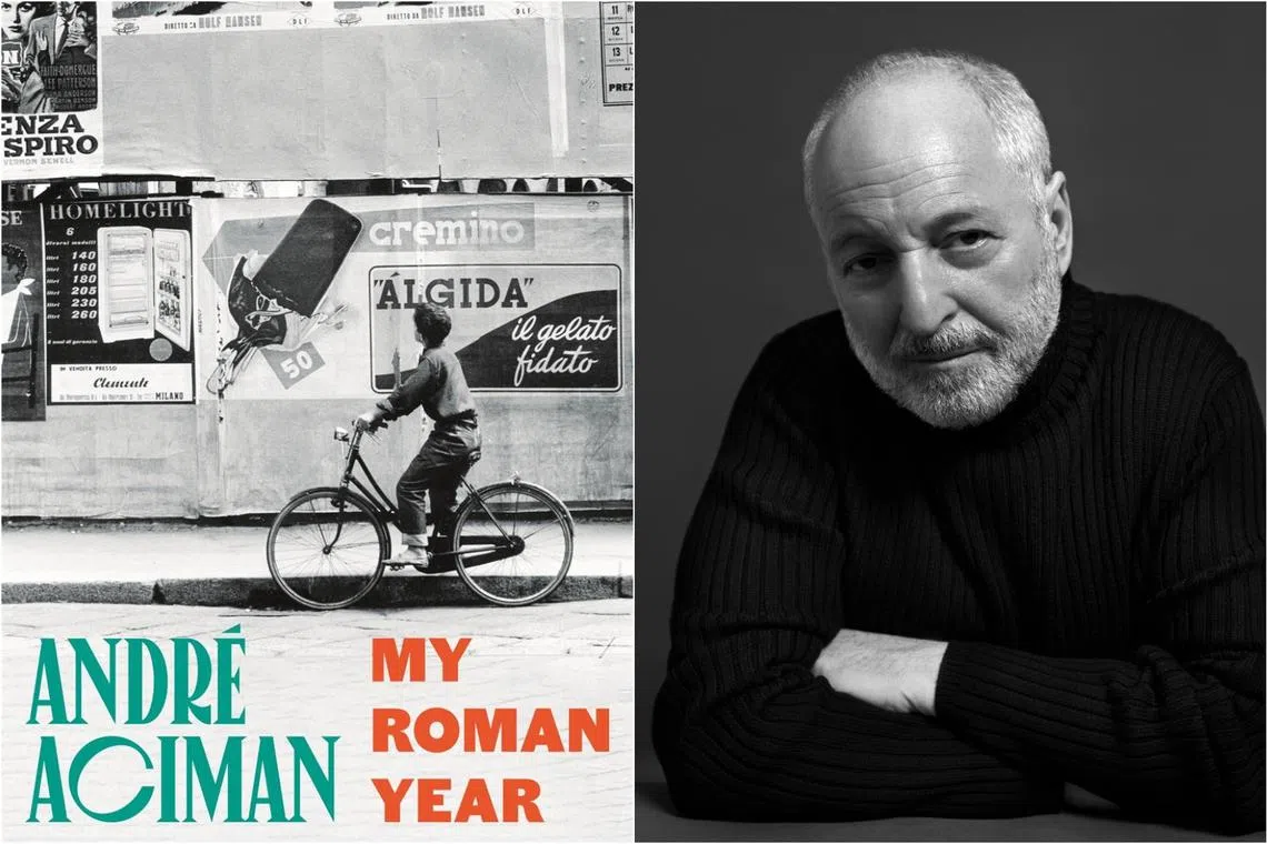 Italian-American writer Andre Aciman's My Roman Year explores his adolescent exile in Rome. 