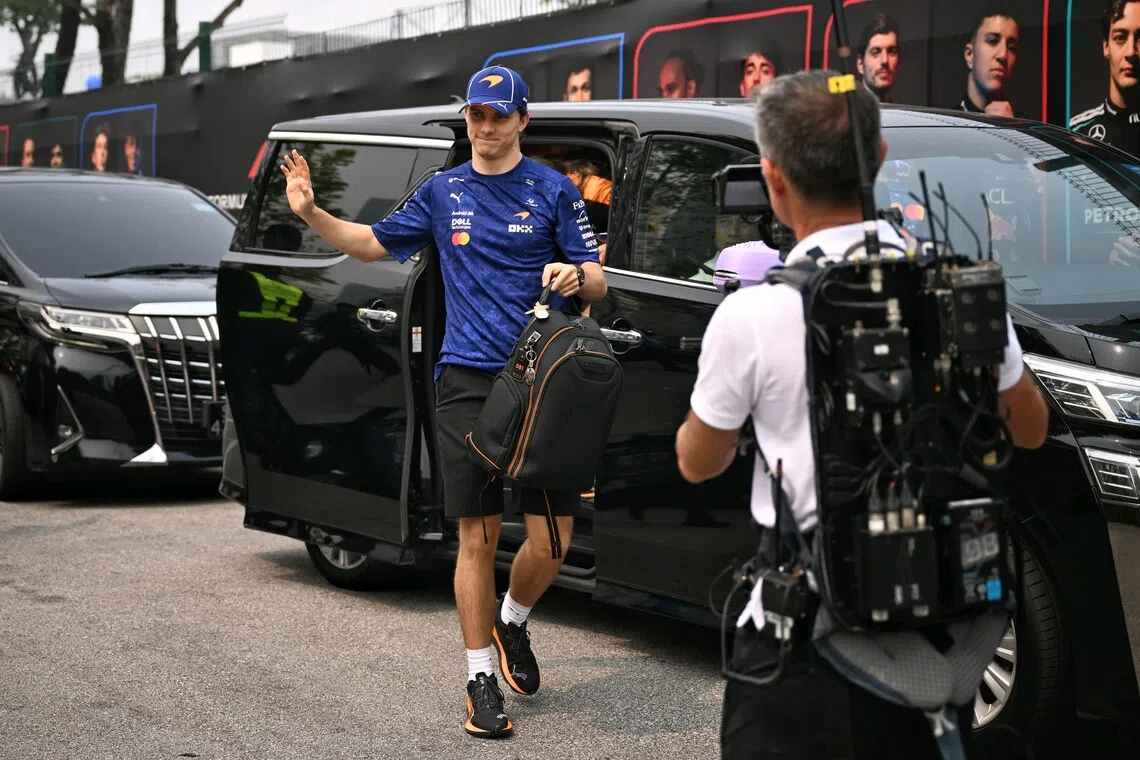Oscar Piastri is known as a calm, collected driver with his measured radio messages and witty remarks.