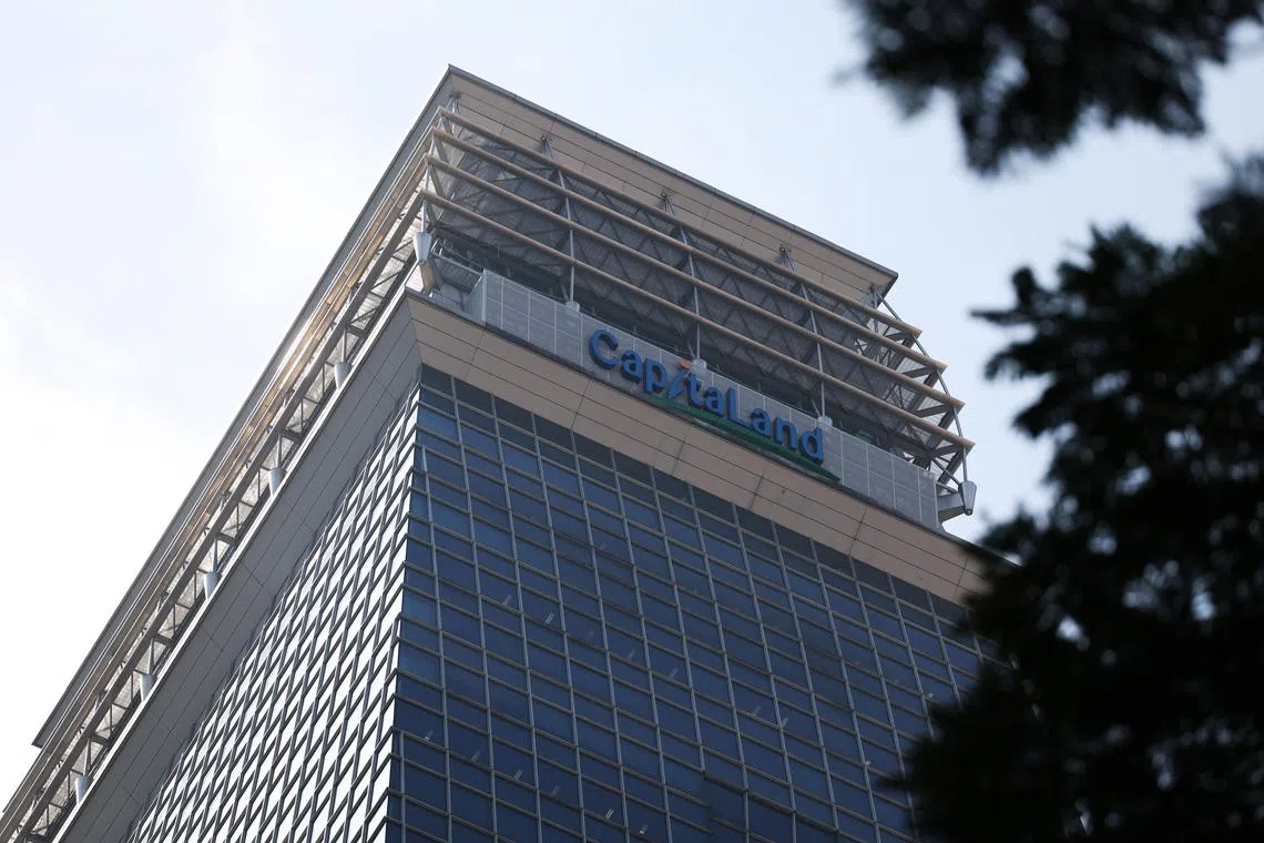 CapitaLand's current exposure to China is 27 per cent of its $113 billion in funds.