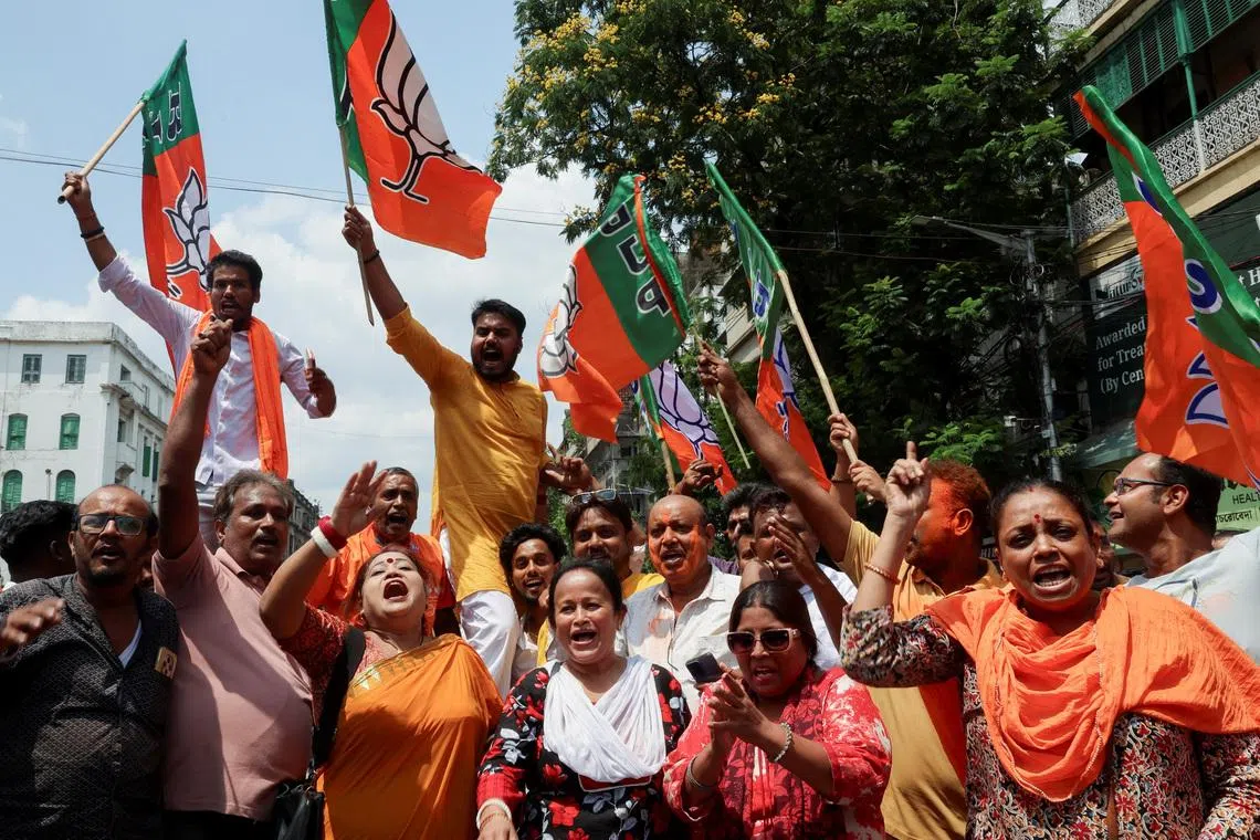 BJP set to win Assam, West Bengal, reaching 20 states