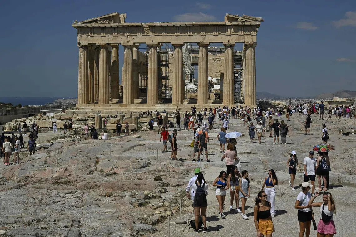 General entry tickets to the Acropolis will be increased to 30 euros (S$43.70) from April 1, 2025.