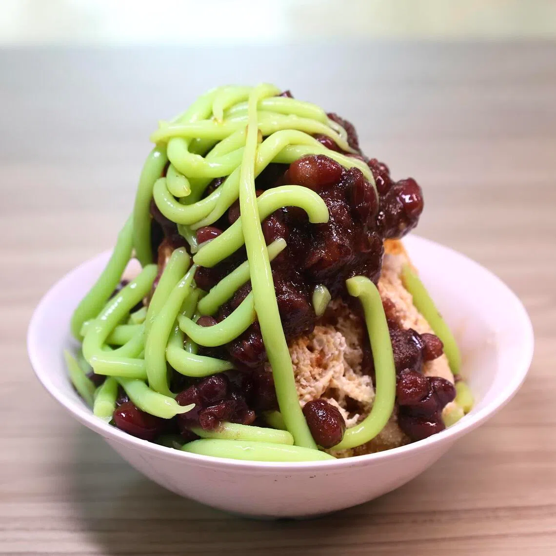On hot days, chendol sales can spike up to 30 per cent at King Of Chendol at Circuit Road Hawker Centre.