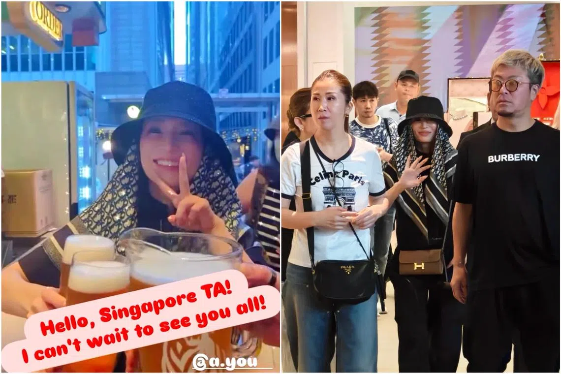 Ayumi Hamasaki is holding her first solo concert at the Singapore Indoor Stadium on July 5.