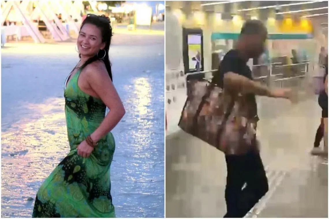 The man is accused of punching Ms Cheryl Miles' arm in Orchard MRT station on July 26.