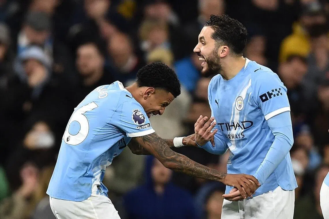 Manchester City slice Arsenal’s league lead to two points with 3-0 win ...