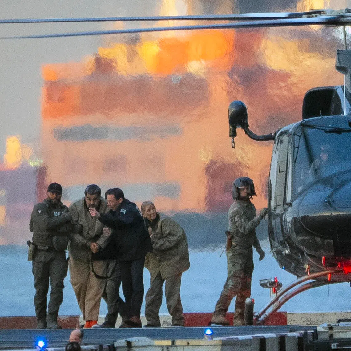 The snatching of then President Nicolas Maduro from Venezuela by the US can be viewed as a Trumpian challenge to Russia and China, says the writer.