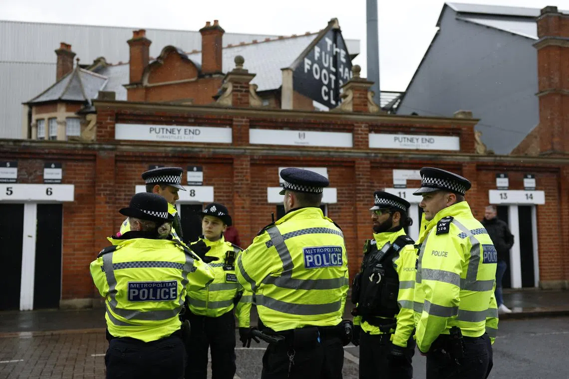 In Britain, police officers are among those slipping down the income rankings.