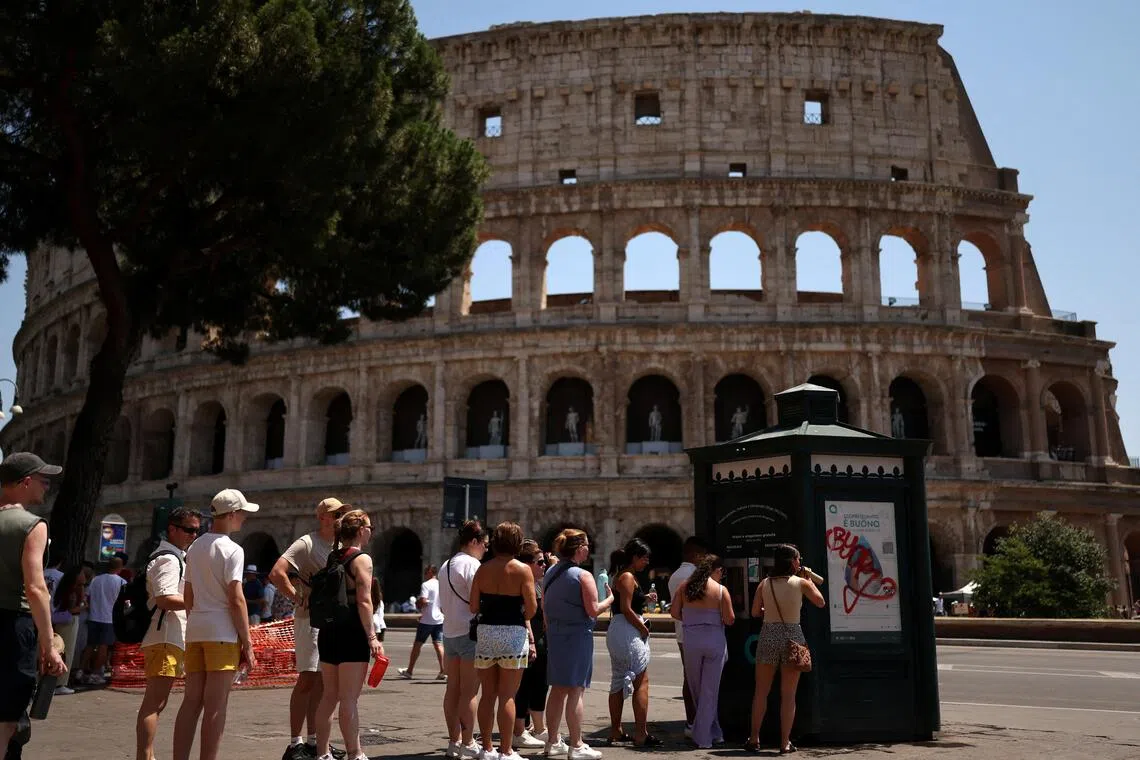 Level of Rome Colosseum closed after worker death