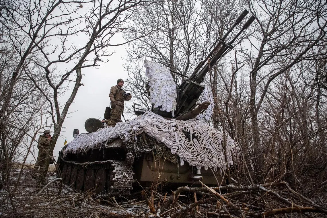 Ukrainian soldiers are bracing themselves for fresh Russian offensives across a 225km stretch of the Donbas region.