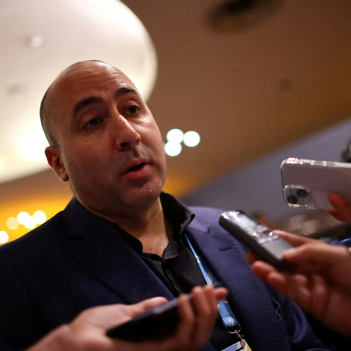FILE PHOTO: Fernando Cerimedo attends the CPAC (Conservative Political Action Conference) in Buenos Aires, Argentina December 4, 2024. REUTERS/Agustin Marcarian/File Photo
