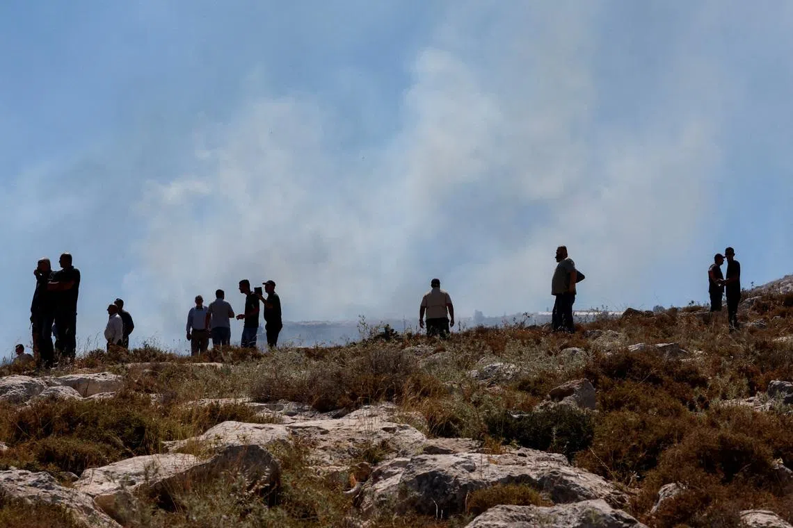 Israeli settlers impeded firefighting near Christi