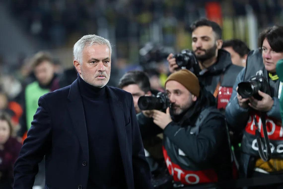 Jose Mourinho is hoping to win his sixth European trophy of his career with Fenerbahce.