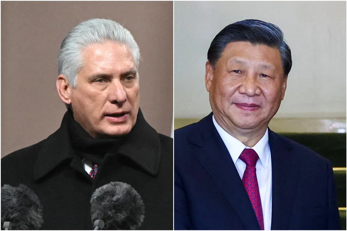 Mr Miguel Diaz-Canel’s trip to Beijing comes as Mr Xi Jinping’s zero-tolerance approach to Covid-19 faces one of its toughest tests.