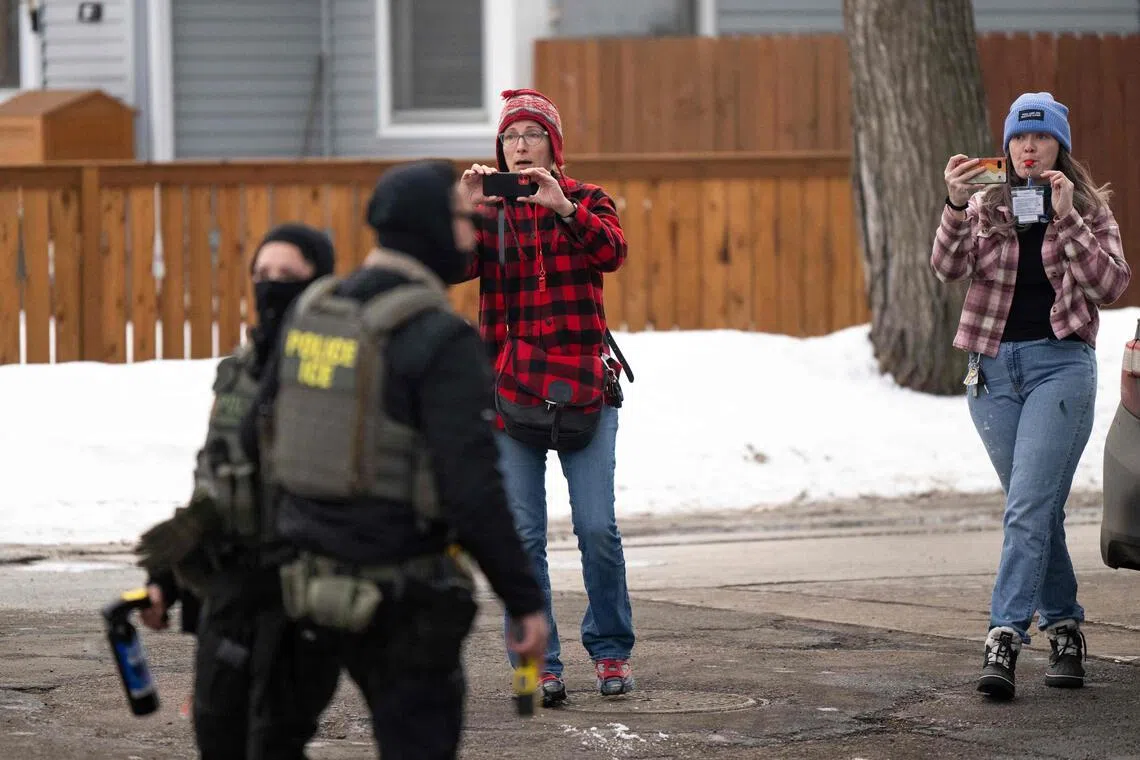 In Minneapolis, activists have been able to gather more footage of confrontations with federal agents than their counterparts in Los Angeles, Chicago and elsewhere have.