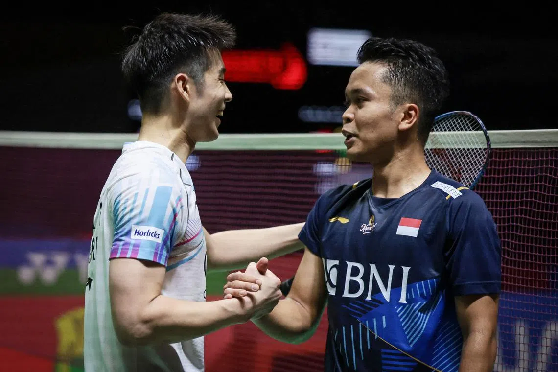 Singapore's Loh Kean Yew had lost to Indonesia's Anthony Sinisuka Ginting in six straight matches, including the Indonesia Masters in January, but finally turned the tables with a win in the French Open round of 16 on March 7.