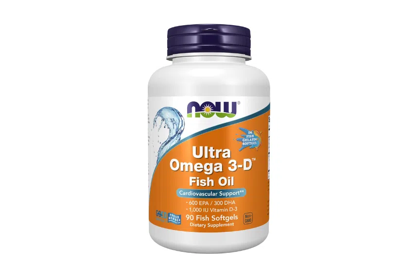 Now Foods Ultra Omega 3-D Fish Oil, 90 count