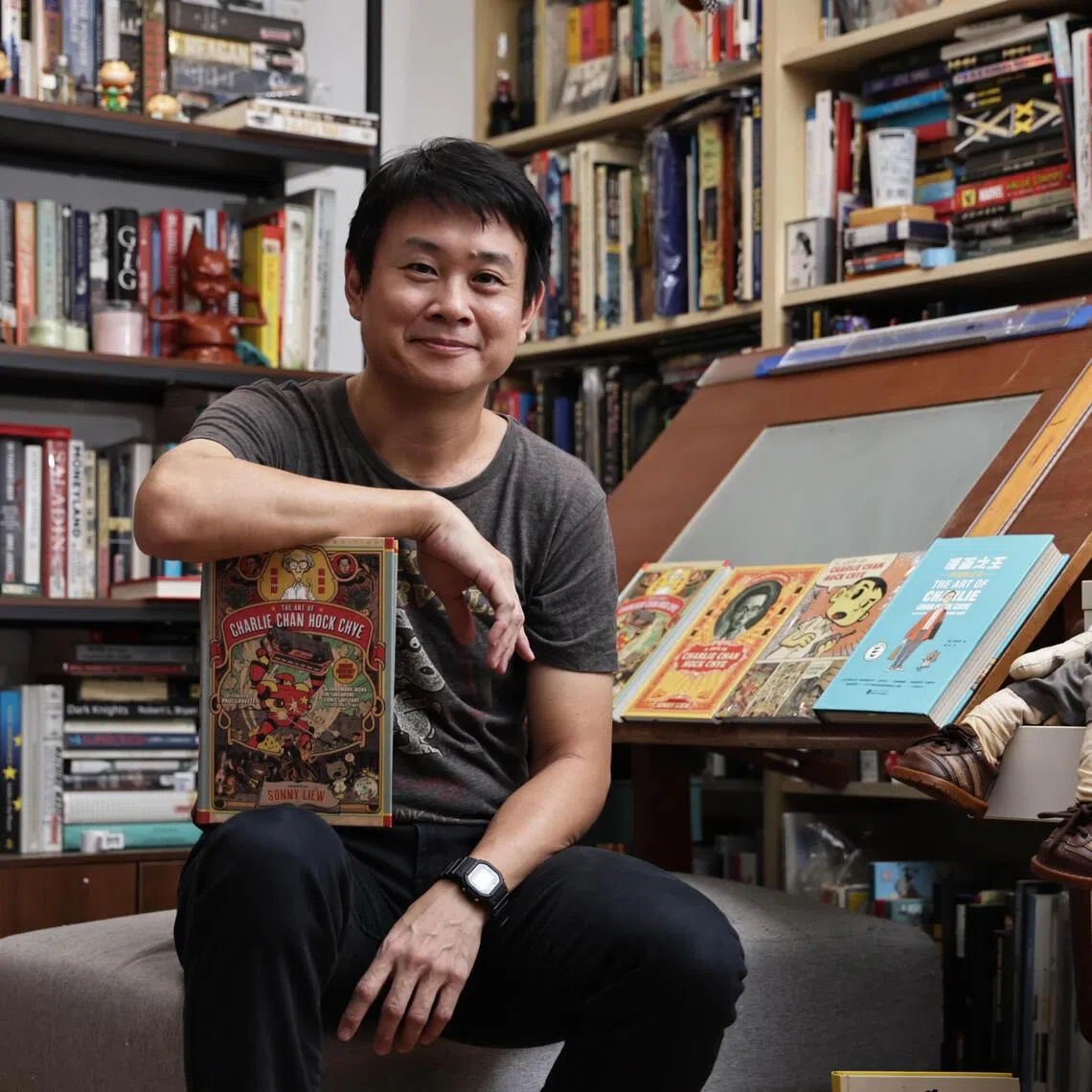 Graphic novelist Sonny Liew, who won three Eisner Awards for his genre-bending The Art Of Charlie Chan Hock Chye (2015), will speak at NTU's Reconfigurations conference on Oct 5 at 2.30pm