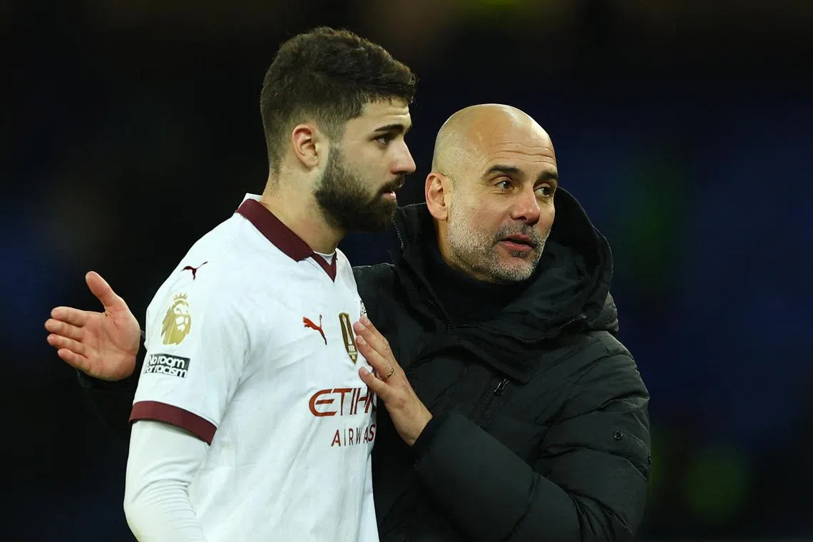 Manchester City manager Pep Guardiola will be aiming to build on the 3-1 win over Everton as his side seek to move up the Premier League table.