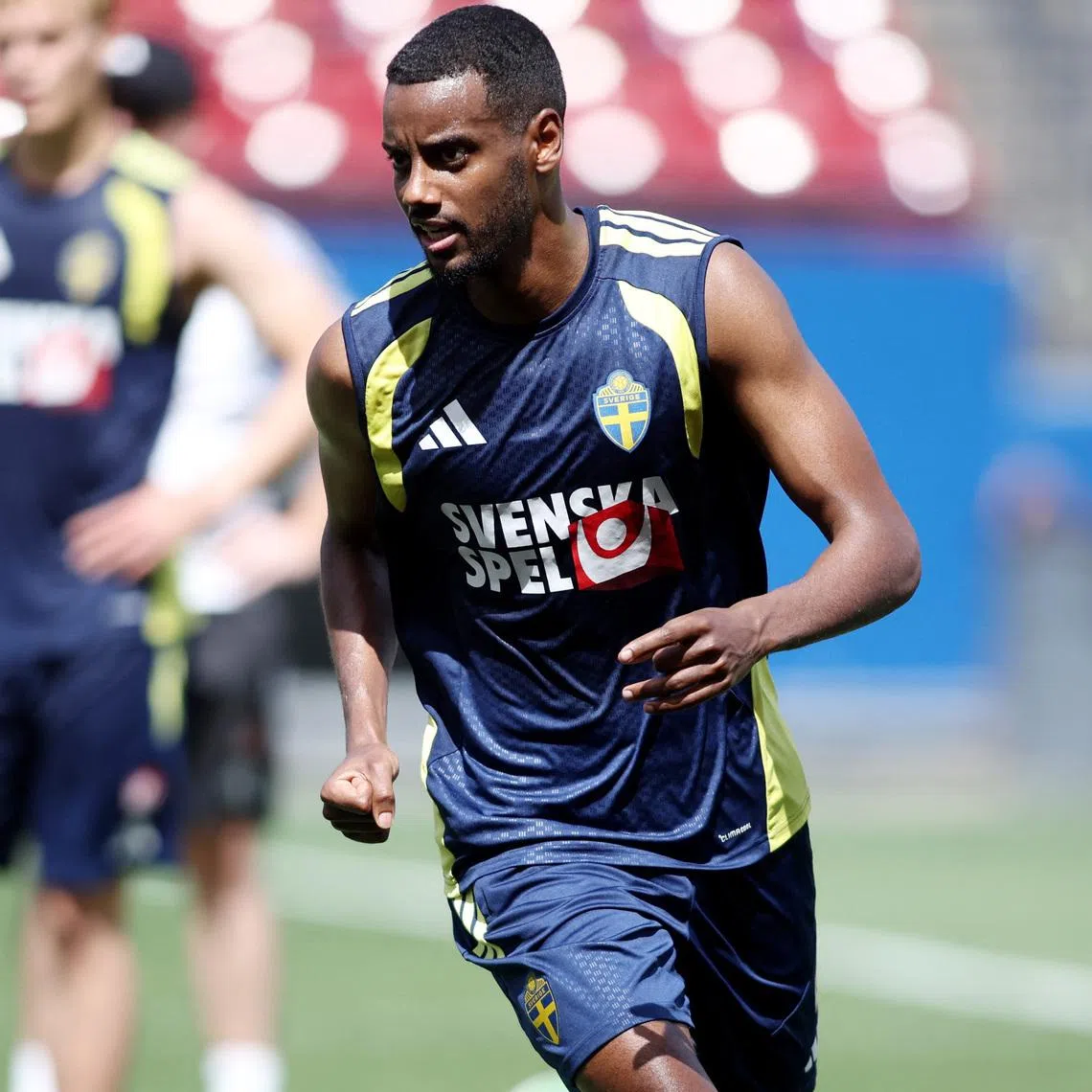 Soccer Football - FIFA World Cup 2026 - Sweden Training - FC Dallas Stadium, Frisco, Texas, U.S. - June 9, 2026 Sweden's Alexander Isak during training IMAGN IMAGES via Reuters/Tim Heitman