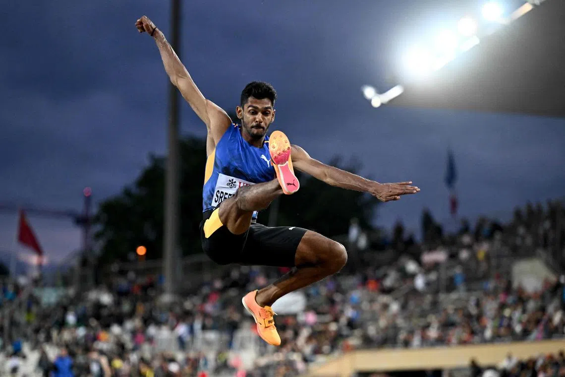 Murali Sreeshankar, who will contest the long jump final at the Asian Athletics Championships, clinched bronze at the Paris Diamond League in June.