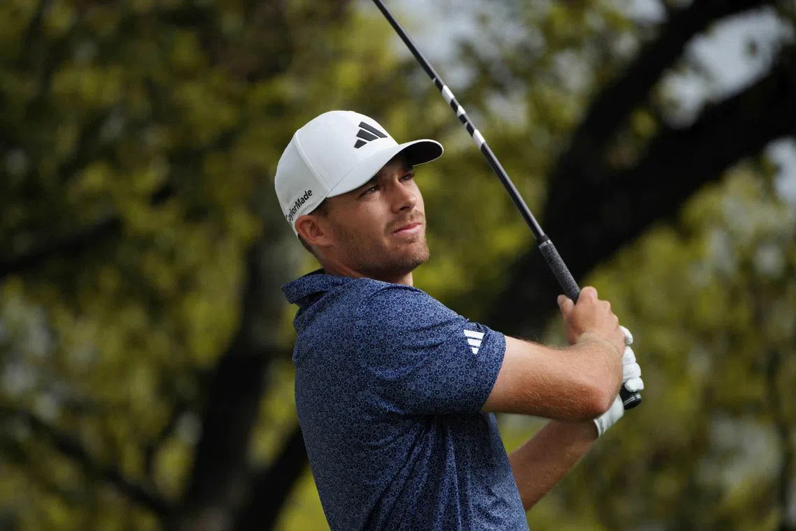 Aaron Wise won his only PGA title at the Byron Nelson event in 2018.
