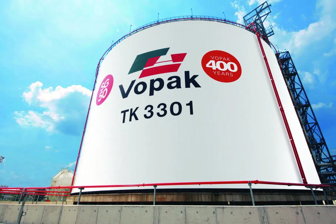 Vopak said its plan will help more biofuel companies enter the market and accelerate the decarbonisation of the shipping industry.
