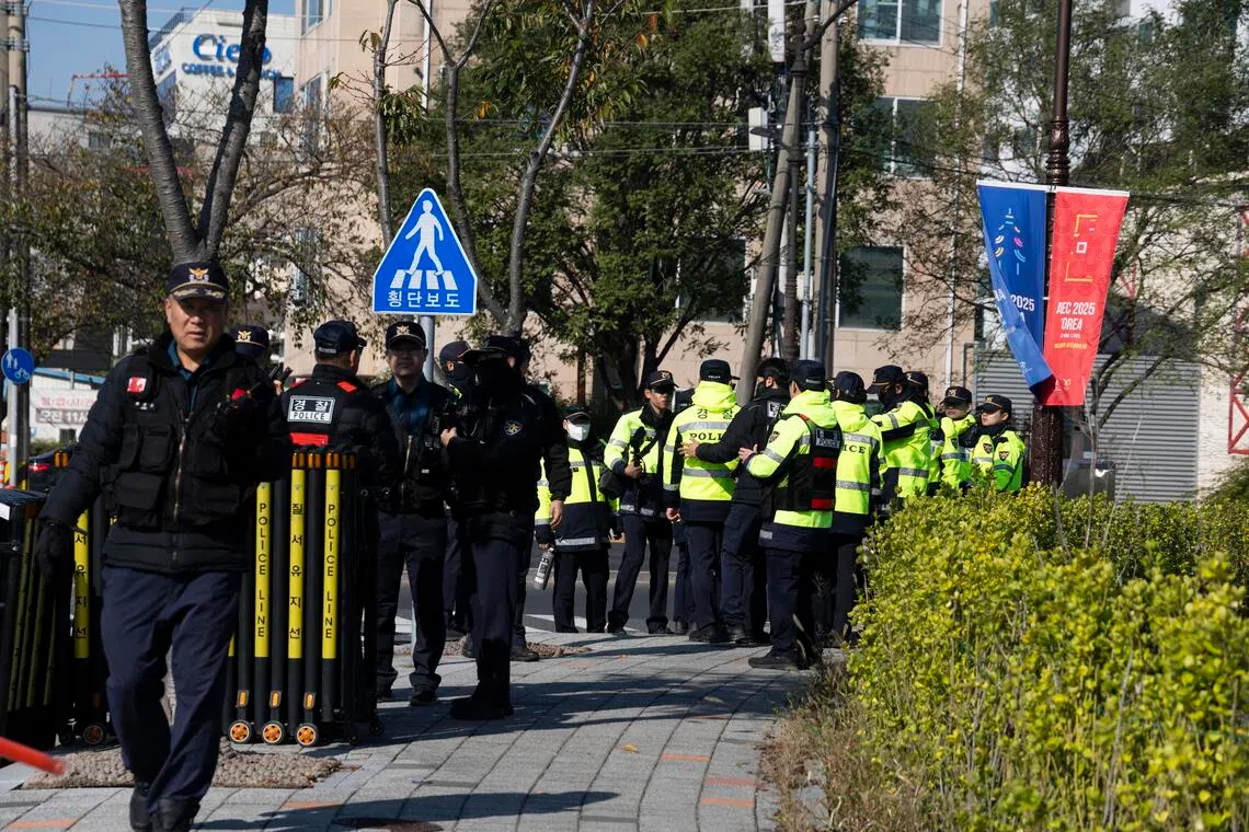 South Korea police to respond strictly to anti-China protests during Apec summit