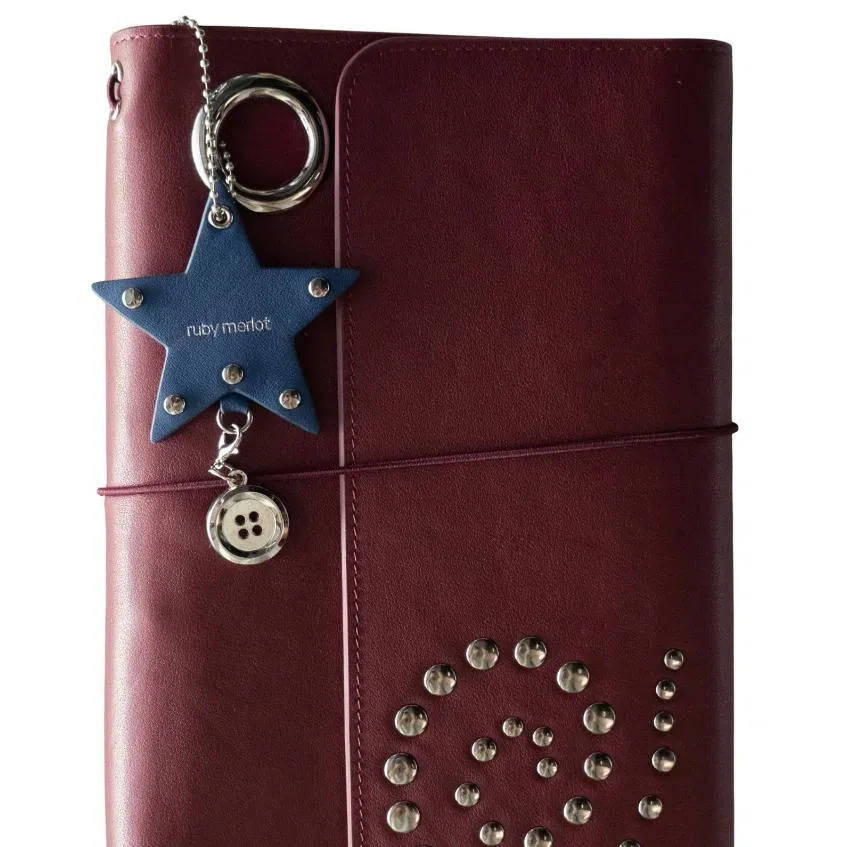 Louise Carmen's Honore Notebook, and Ruby Merlot's Orbit Journal.